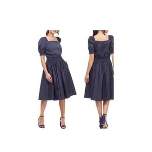 Gal Meets Glam navy midi dress size 4